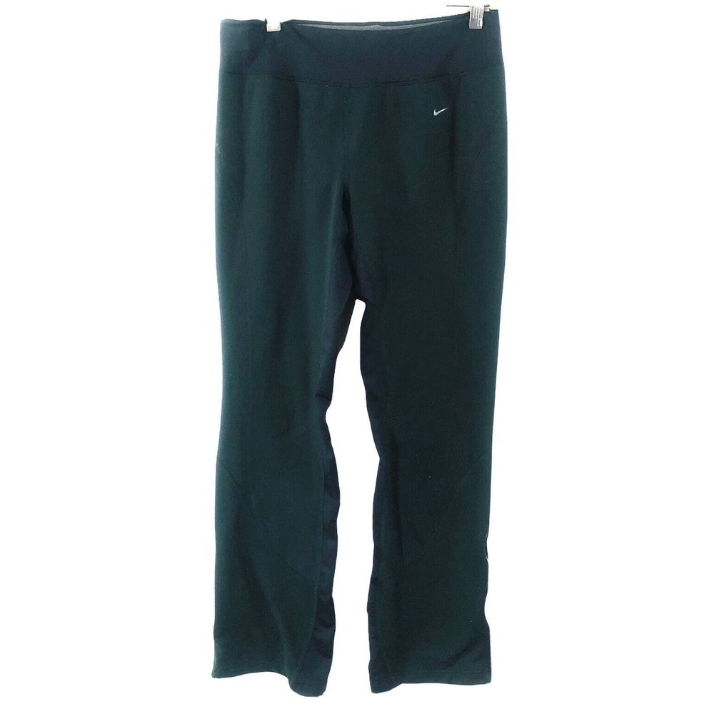 NIKE DRI-FIT Gray FITTED RUNNING PANTS LEGGINGS WOMENS Small EXCELLENT COND.